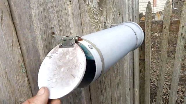 Почтовый ящик из трубы ПВХ