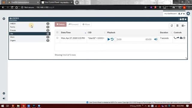 Asterisk FreePBX 12 - VoiceMail - LMN Technohub