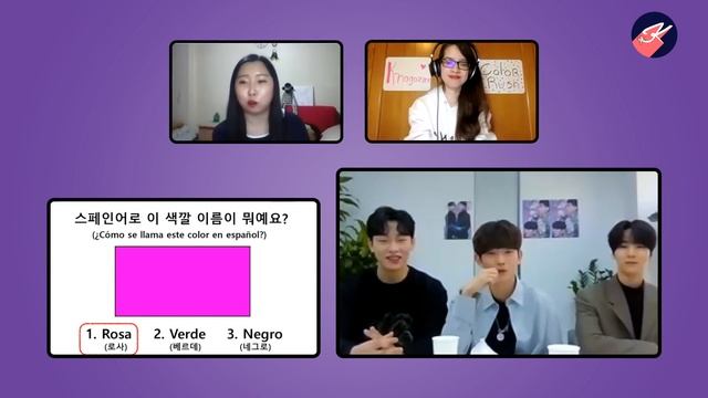 Actores de COLOR RUSH adivinan los colores en ESPAÑOL