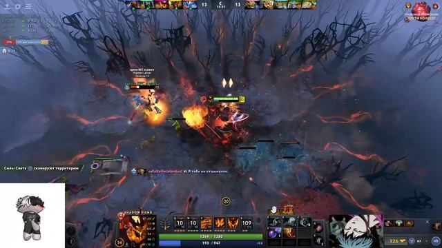 КУРСЕД ПОПАЛСЯ НА СФЕ ПРОТИВ ЗАДРОТА ПУДЖА / ZXCURSED ИГРАЕТ НА SHADOW FIEND ПРОТИВ ГЕНИЯ НА ПУДЖЕ