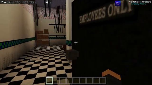 Five Night's At Freddy's 2 Re-creation MineCraft Map  [Minecraft Bedrock] [FNAF2]
