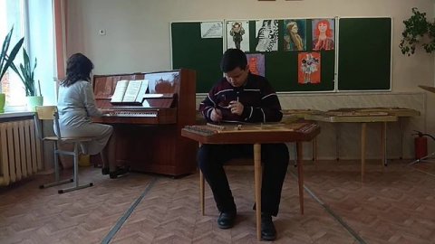 А.Комаровский. Вариации на тему "Вышли в поле косари". Подобед Николай.