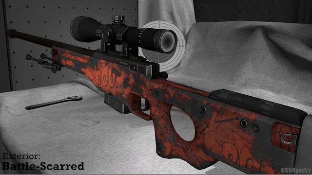 BOOM AWP StatTrak stickers skin preview FN/MW/FT/WW/BS