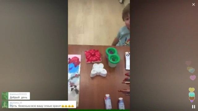 В студии творчества с сыном / Перископ Блёданс 2016 на TopPeriscope.Ru