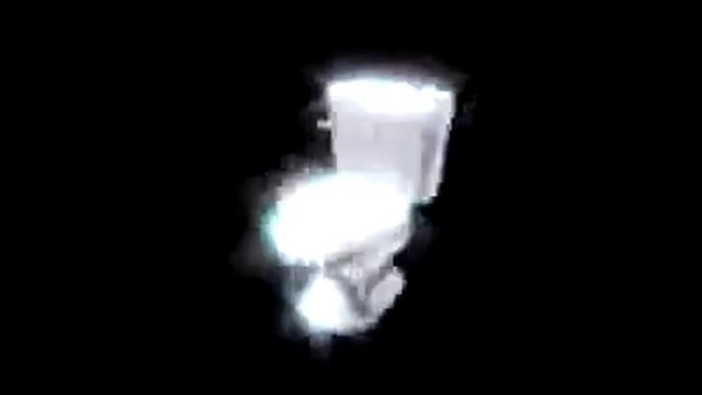 Польский Туалет крутиться под польской музыкой