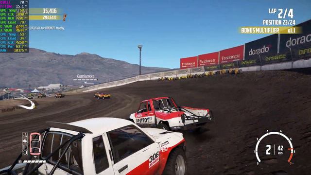 WreckFest - Season 11, Monthly Challenge (attempt 1) 05-04-2021