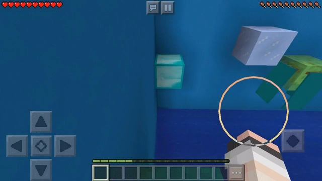 Проходим паркур карту в майнкрафте.