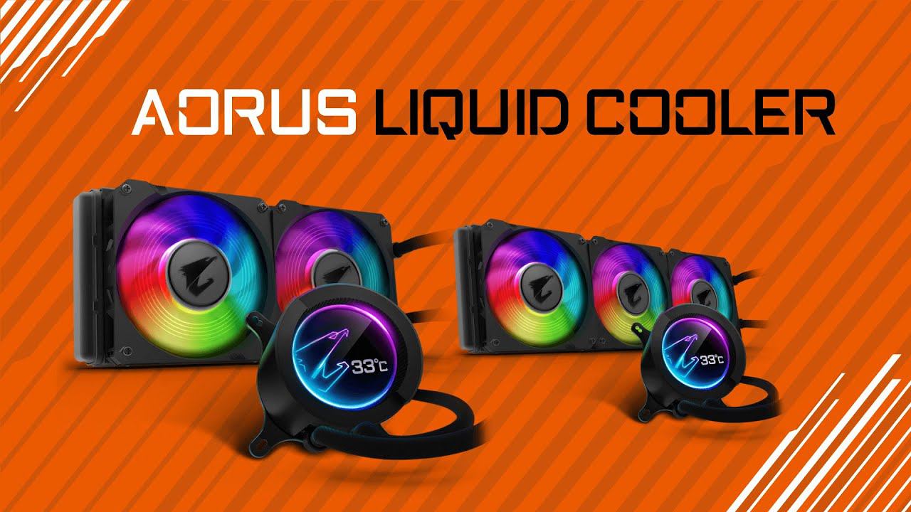 Распаковка всех AORUS LIQUID COOLER