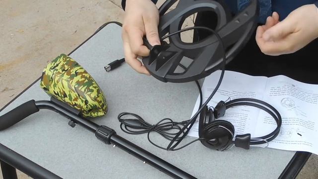 SUFFLA brand Metal Detector Unboxing, Assembly, and Demonstration