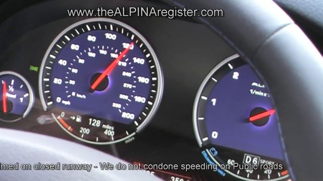 0 -150mph in the BMW ALPINA D5 Bi-Turbo