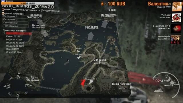 Spintires - stream. Карта Islands-2016