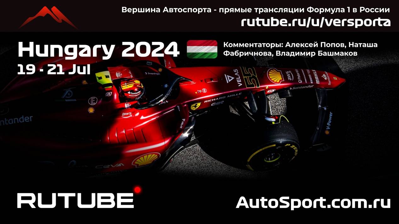 3 Третья Практика Гран При Венгрии - 13 этап 2024 В. Башмаков (Формула 1 - Ф1) Автогонки Гран При