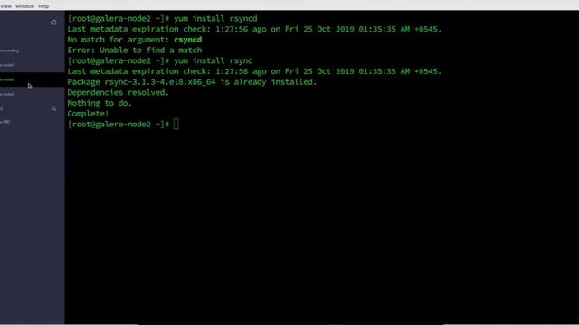 Galera FirewallD Configuration in CentOS-8