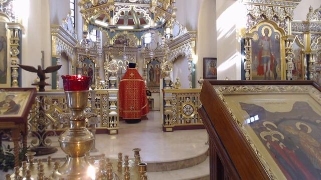 Служба Вмч. Георгия Победоносца, Всенощное бдение, 1-й Час в Храме Александра Невского при МГИМО