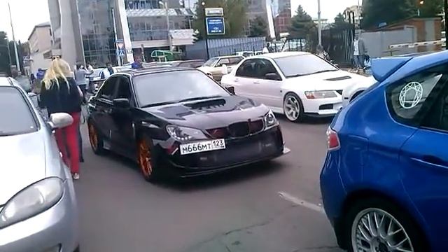 День города в Краснодаре выставка авто