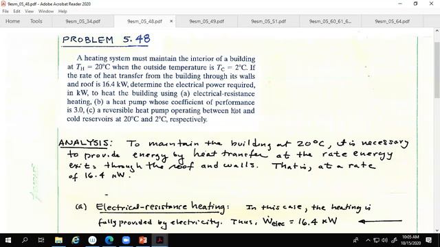ME 3210 Oct 15 2020 Lecture   Finish Chapter 5 and Example Problems Discussed