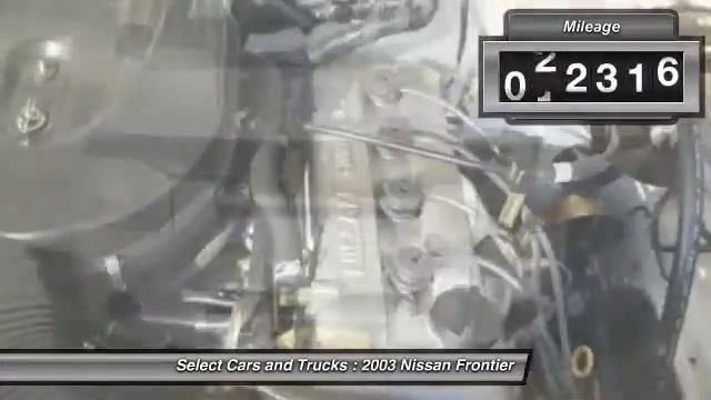 2003 Nissan Frontier King Cab I4 Manual Grand Prairie TX 75050