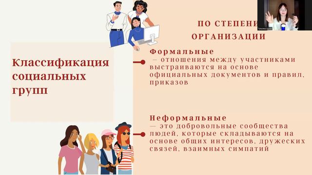 Тема "Социальные группы" для ЕГЭ по обществознанию