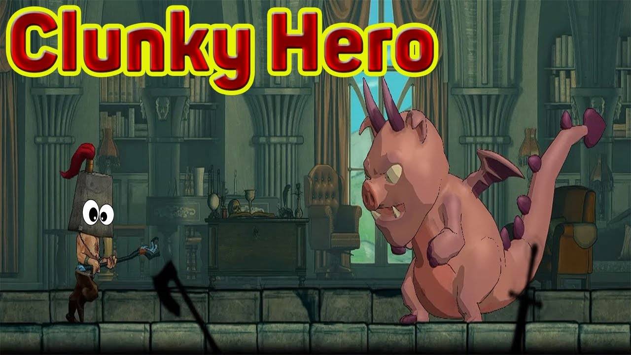 Clunky Hero - Новый БОСС Драконосвин! Прохождение # 5