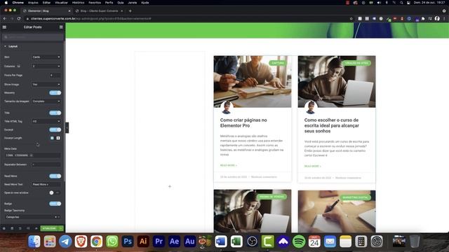 Como criar página de blog com Elementor Pro [PERSONALIZADA]