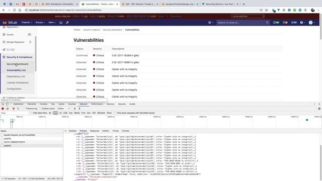Standalone Vulnerabilities Demo - Create a graphQL based security dashboard