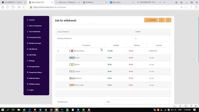 bitcomaker com WITHDRAW LIVE PROOF 20 9 19