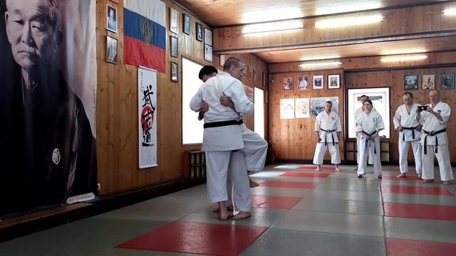 Sensei Sadovnikov 7 dan Kase ha Shotokan ryu Karate  46th INTERNATIONAL SESSION OF BUDO ACADEMY