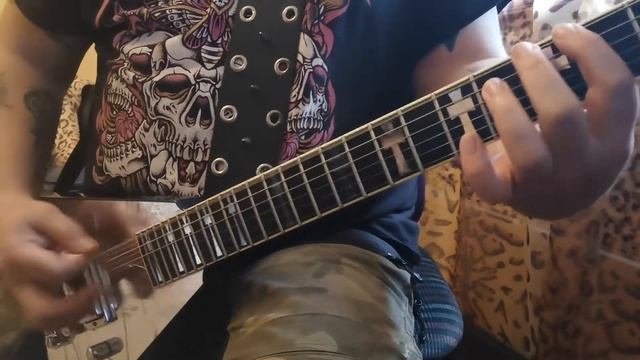SLAYER BEHIND THE CROOKED CROSS guitar cover