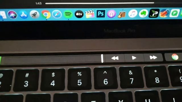 Fix Frozen MacBook Pro Touch Bar on Spotify  ?