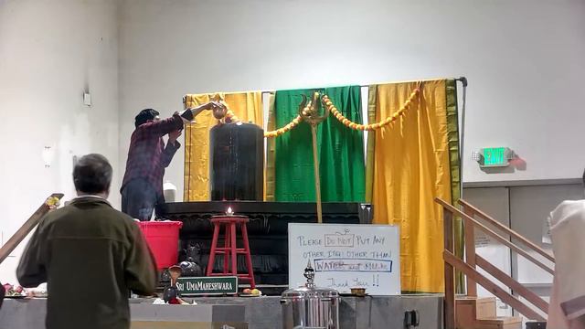 KARTIKA SOMA VARA EKADASA VARA SRI RUDRA ABHISHEKA AARATI AND MANTRA PUSHPA USA BAY AREA CA 11272