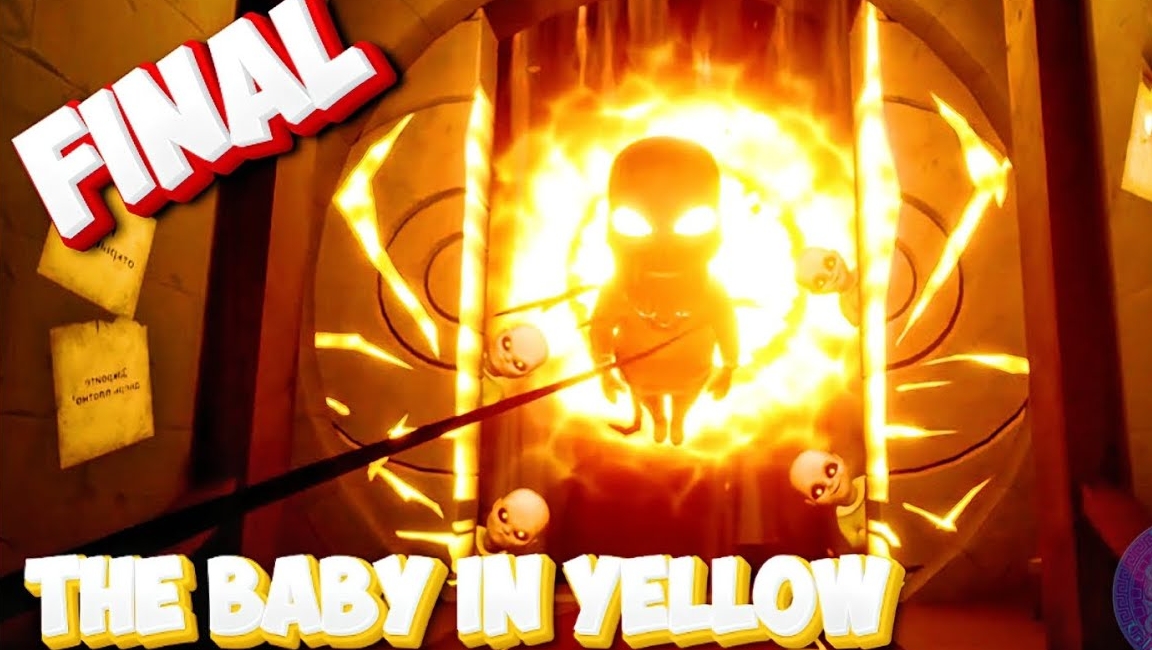 Столкновение миров ➣ Полное прохождение The Baby in Yellow #black cat