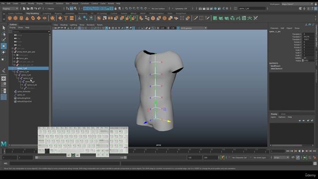 004 creating ikspline handle and drive joints