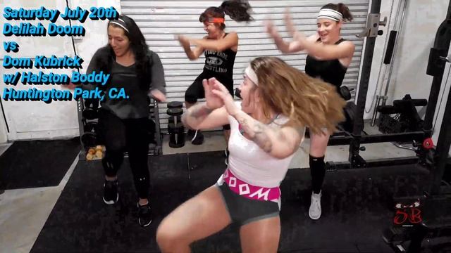 Delilah Doom Is Gonna Use Dom Kubrick As Her Personal Stair Stepper On July 20th