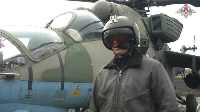 Командир вертолета Ми-35 Виктор