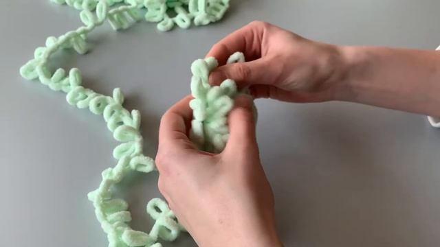 Pletenje Uzoraka S Puffy: Mreža
