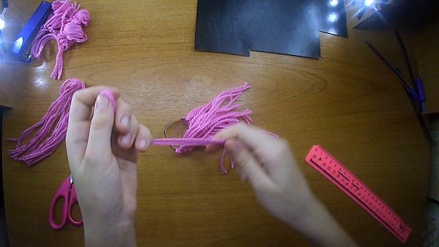 DIY Мини шапочка.