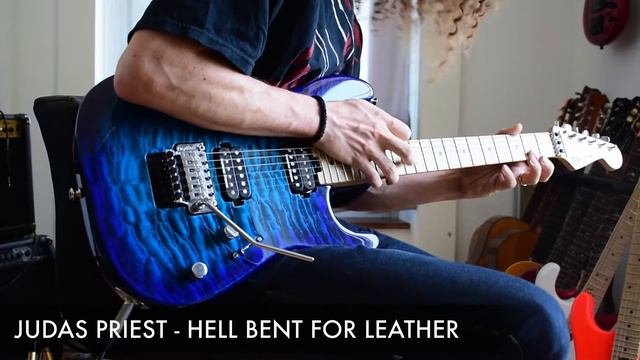 Judas Priest - Hell Bent For Leather (Glenn Tipton) Solo Cover By Sacha Baptista