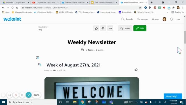 Awaken Your Classroom with Wakelet