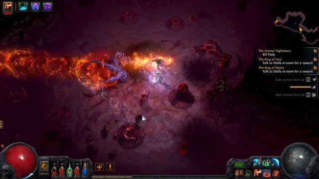 Path Of Exile- Hardcore BOSS, Piety Of Theopolis, The Belly Of The Beast.