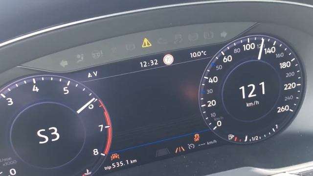 280 Hp Vw Passat 2.0 Tsi DSG 4-motion 2017 - 0-160 acceleration