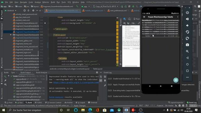 Tabellen designen | Android Studio #8