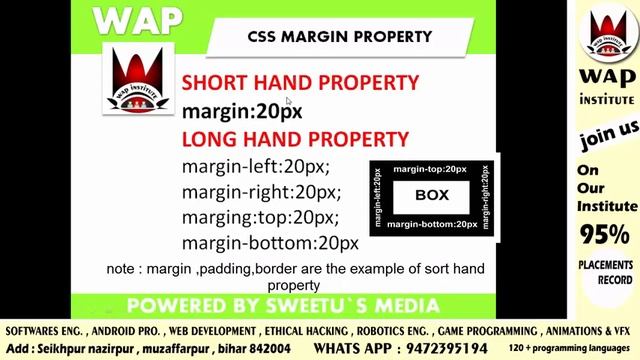 css sort and long hand property