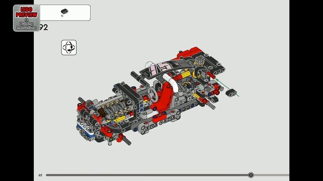 PREVIEW: 42153, LEGO TECHNIC, NASCAR Next Gen Chevrolet Camaro ZL1 & Building Instructions,LEGO 202