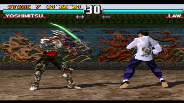ePSXe | Tekken | Tekken 3 | Yoshimitsu | Hard mode | Retro Game | Namco Bandai | Arcade Game