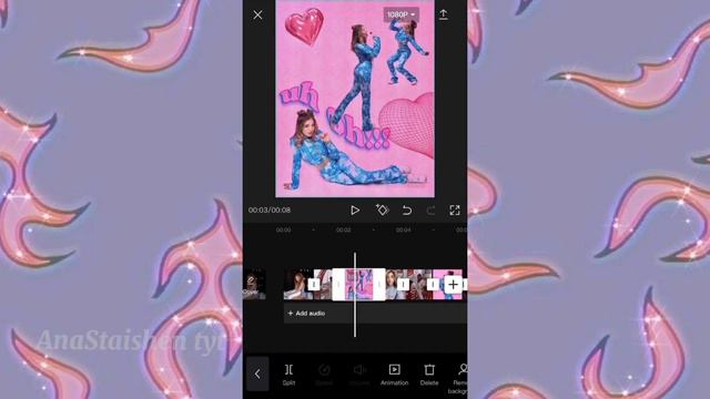 КАК СДЕЛАТЬ КРУТОЙ ЭДИТ?💗|CAPCUT|✨