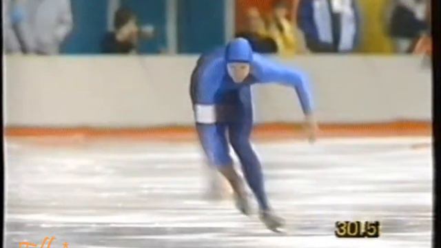 Winter Olympic Games Calgary 1988 - 1000 m Hoffmann - Mitani