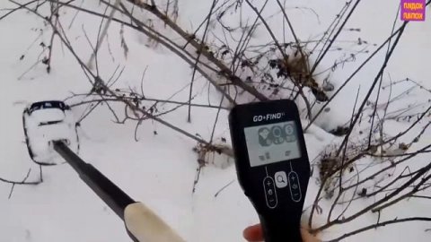 Minelab go find 11 реакция под ЛЭП.