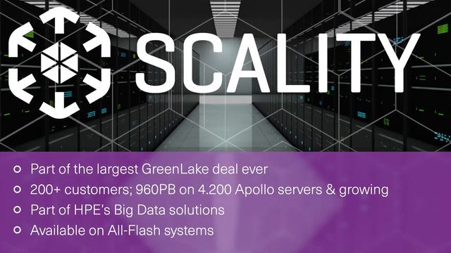 HPE & Scality Storage Partners