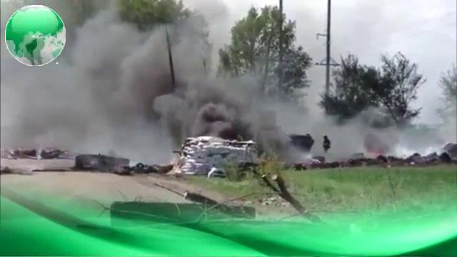 Словянск блокпост после штурма