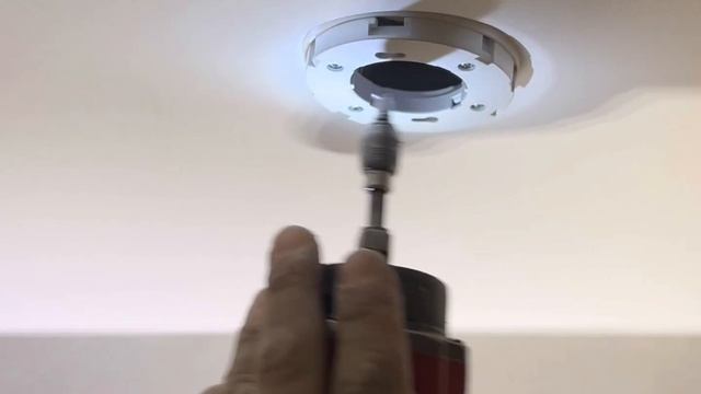 Монтаж светильника BH 53 в натяжной потолок